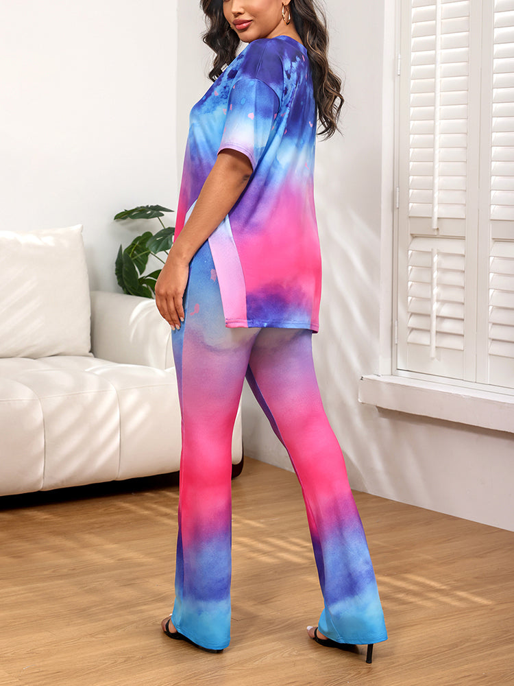 Tie Dye Loose Fit Matching Set
