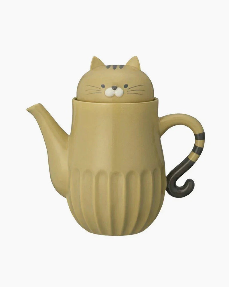 DECOLE Shinogi No Neko Tea Pot