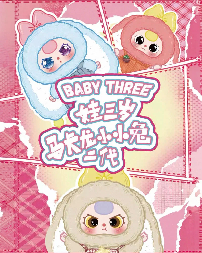 Baby Three Macaron Cute Bunny V2