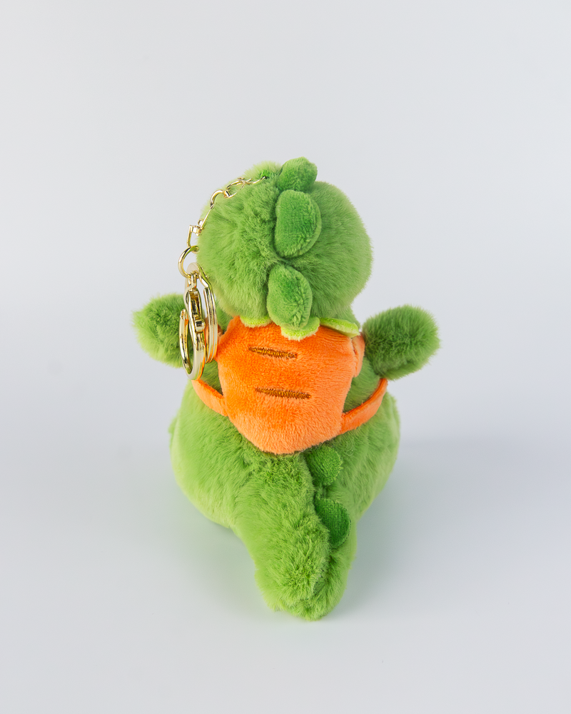 Scented Dinosaur with Fruit Bag Keychain