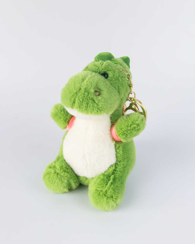 Scented Dinosaur with Fruit Bag Keychain